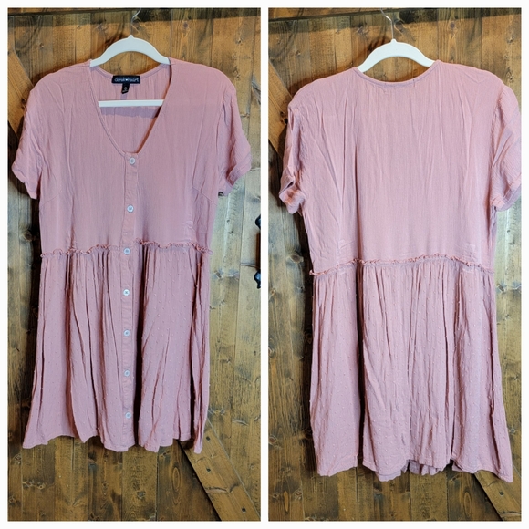 Derek Heart Dresses & Skirts - 🤎BOGO🤎 Mauve Babydoll Dress